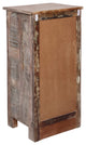 Willards Boho Handmade Reclaimed Wood 5 Drawer Chest, Multicolored and Natural