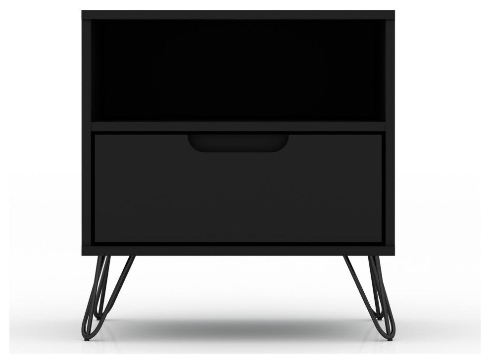 Rockefeller 1.0 Nightstand, Black