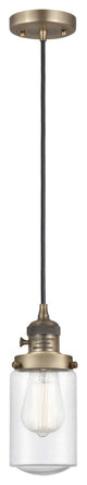 Innovations 201CSW-BB-G314-LED 1 Light Pendant, Switch, Brushed Brass