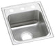 PSR15172 Celebrity Stainless Steel 15" x 17-1/2" Drop-in Bar Sink 2 Holes