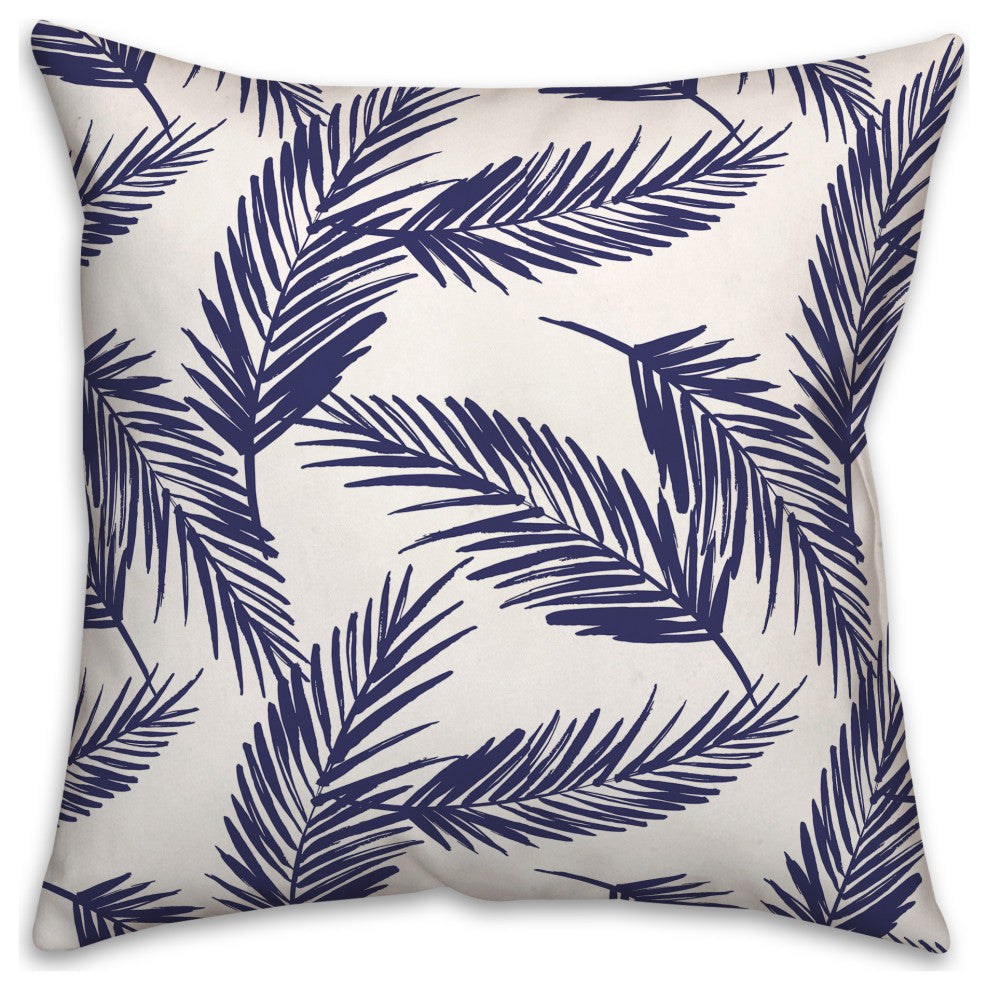 Palm Pattern 18x18 Indoor / Outdoor Pillow