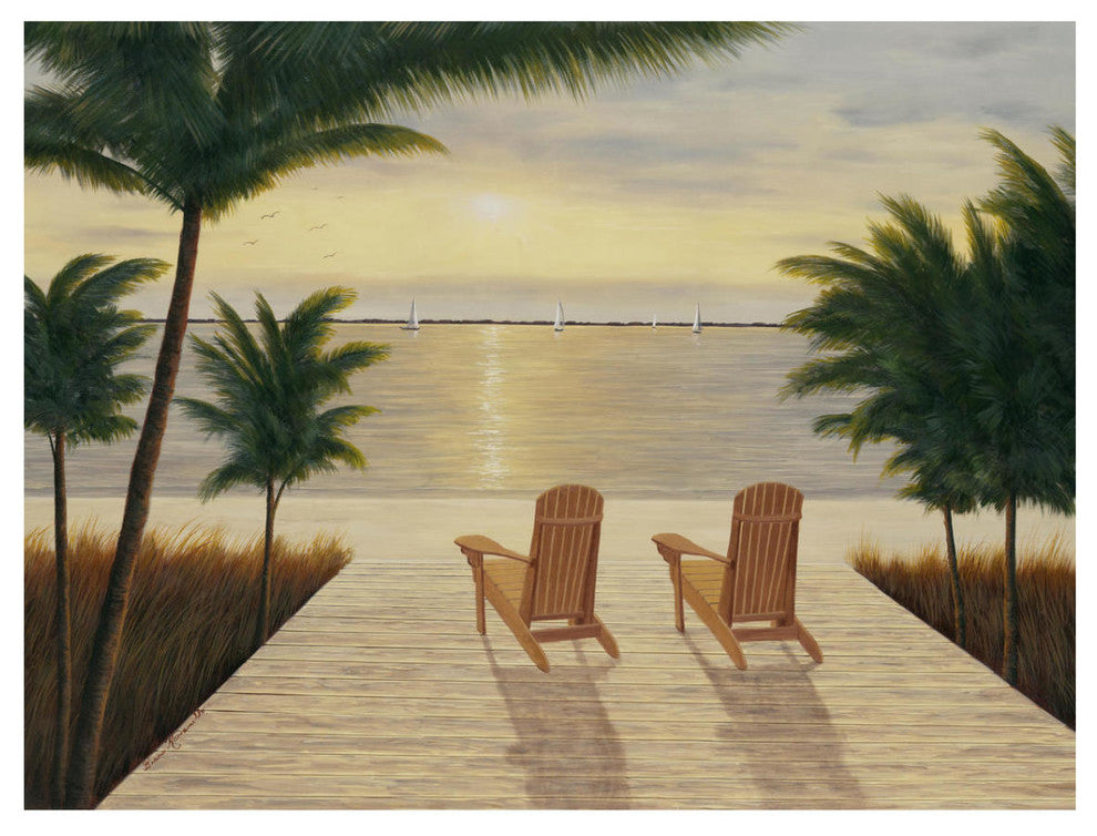 "Days End" Digital Paper Print by Diane Romanello, 34"x26"