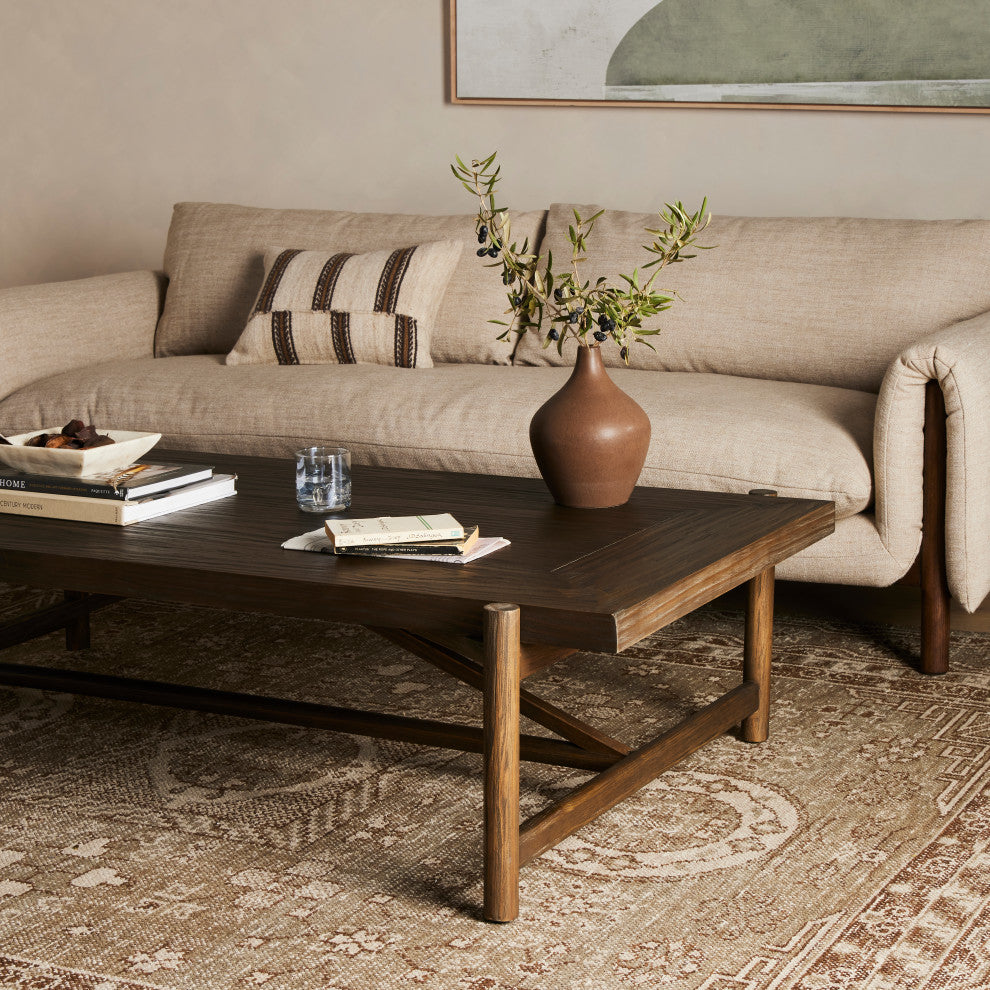 Goldthwaite Large Coffee Table-Brown