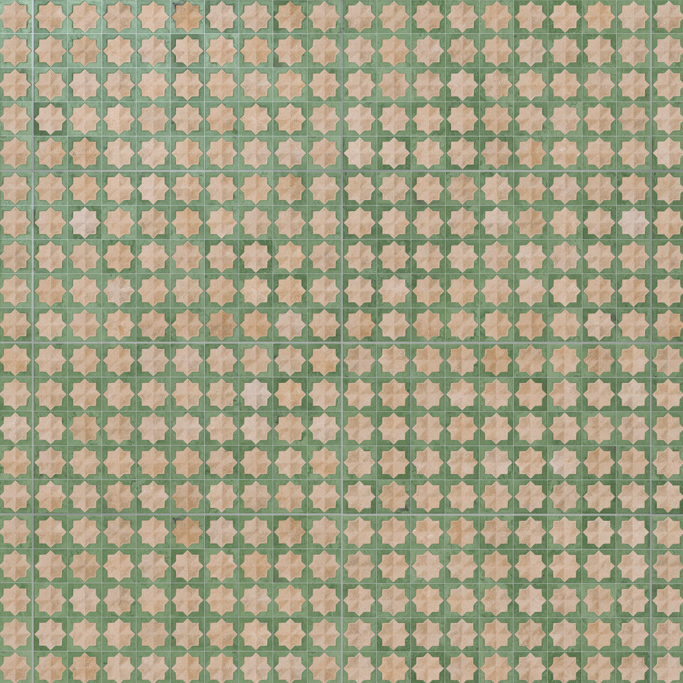 Tetuan Astre Cotto Emerald Porcelain Wall Tile