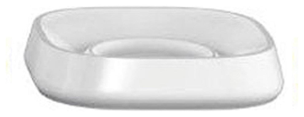 Acrylic Bathroom Accessories, Trixy, Snow White, Soap Dish
