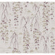 Willow Branches Wallpaper, Gray, Aubergine
