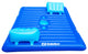 78" Inflatable Blue Dual Swimming Pool Lounger