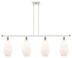Innovations 516-4I-WPC-G651-7 4-Light Island Light, White, Polished Chrome
