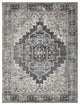 Surya Montana MTN-2307 Machine Woven Area Rug, Charcoal, 6'7" x 9'