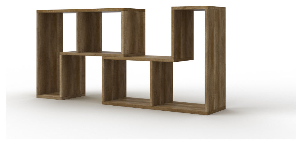 LIANA Modular Bookcase, Oak Country