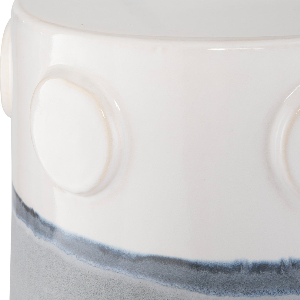 Uttermost Mulvane Ceramic Garden Stool