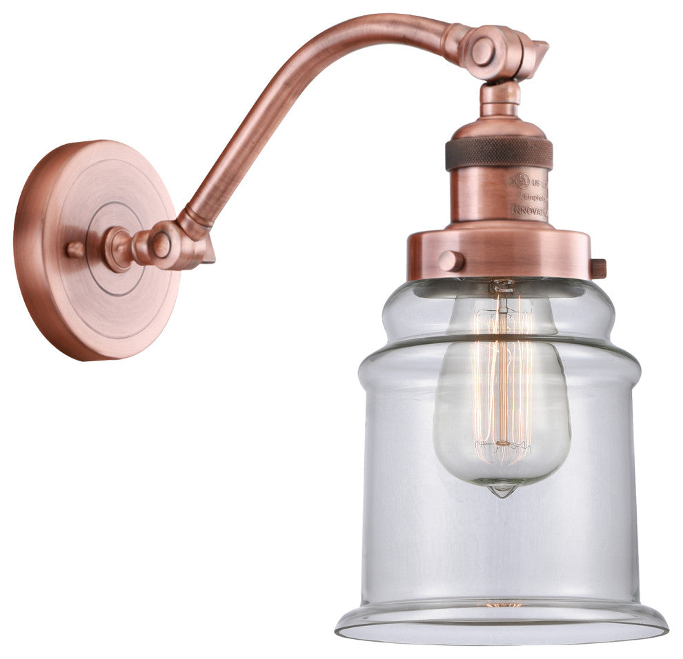 INNOVATIONS LIGHTING 515-1W-AC-G182-LED Canton 1 Light Sconce