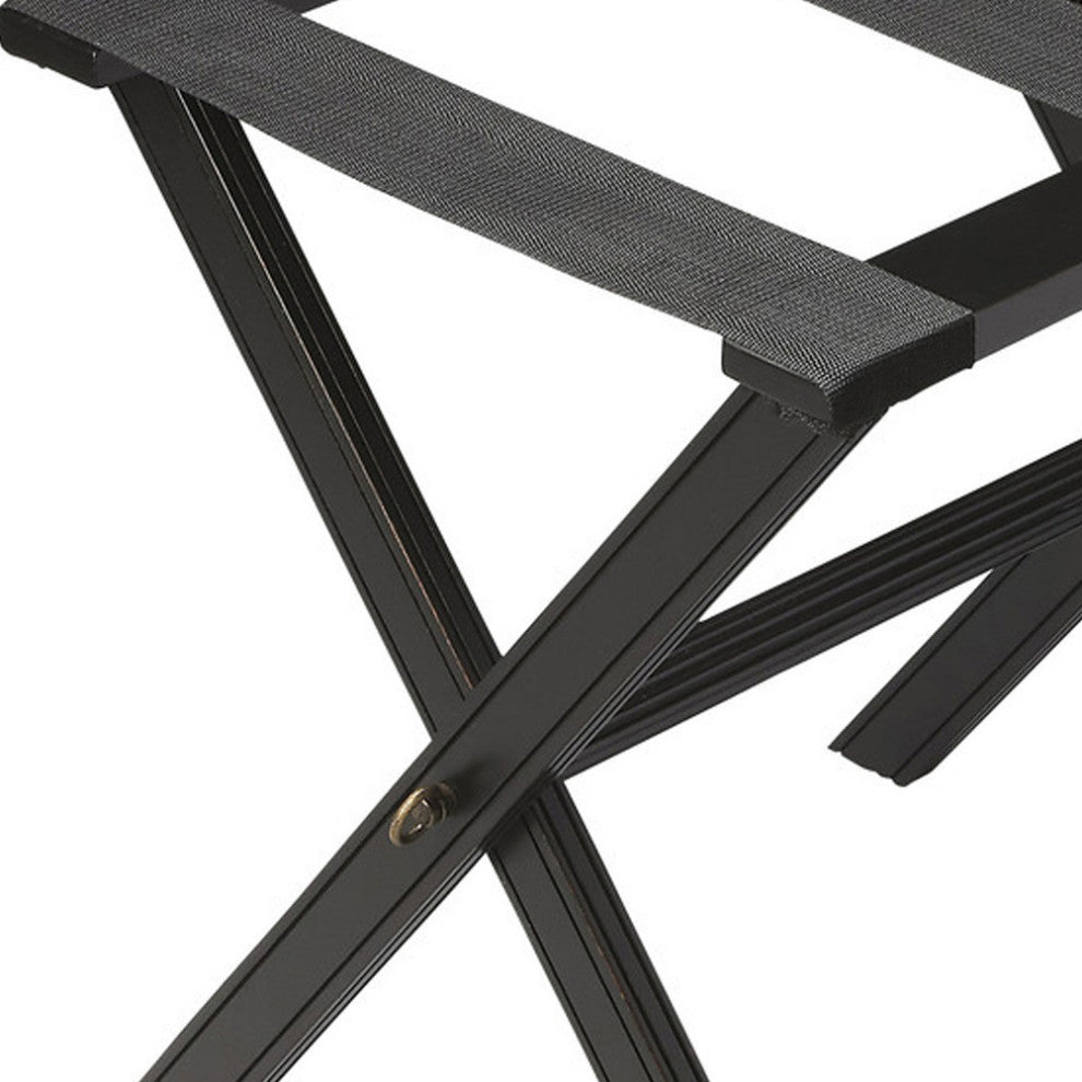 Butler Anthony Black Licorice Luggage Rack