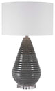 Uttermost Carden Smoke Gray Table Lamp