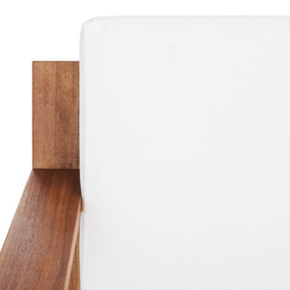 Safavieh Catryn 4Pc Outdoor Living Set, Natural / Beige