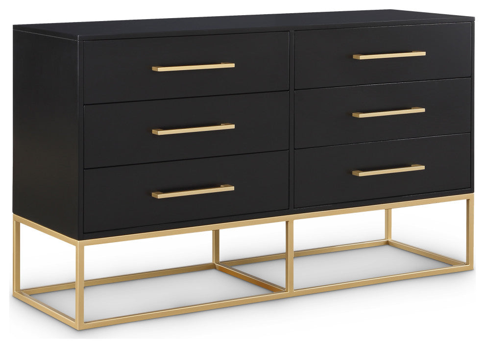 Maxine Dresser, Rich Black Finish