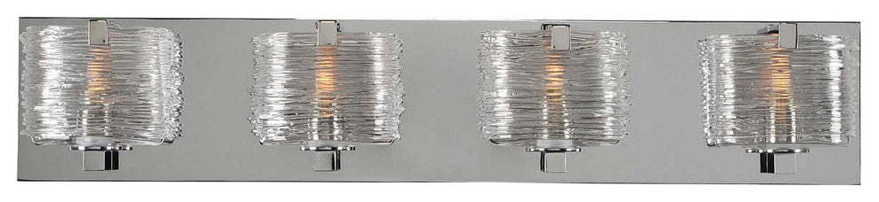 South Bay 4 Light Bath, Chrome