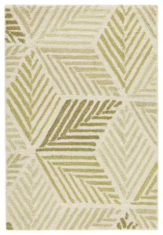 Dash & Albert Karari Moss Hand Hooked Wool Rug, Green, 10' x 14'