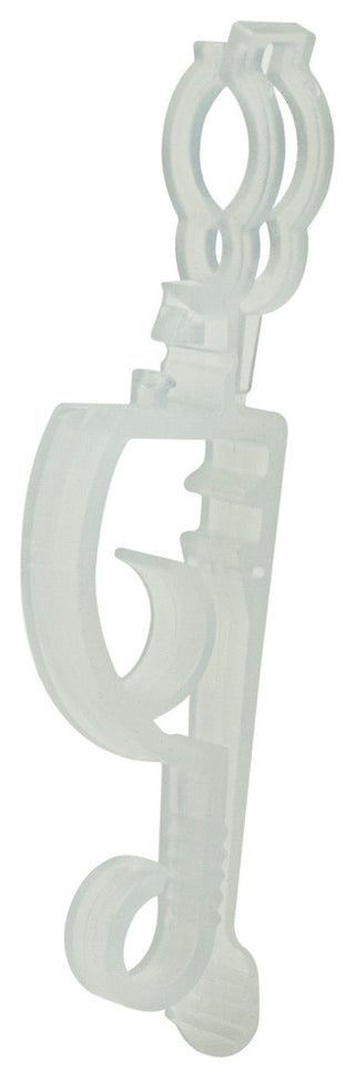 Set of 100 Clear Max Pro Anywhere Christmas Light Clips