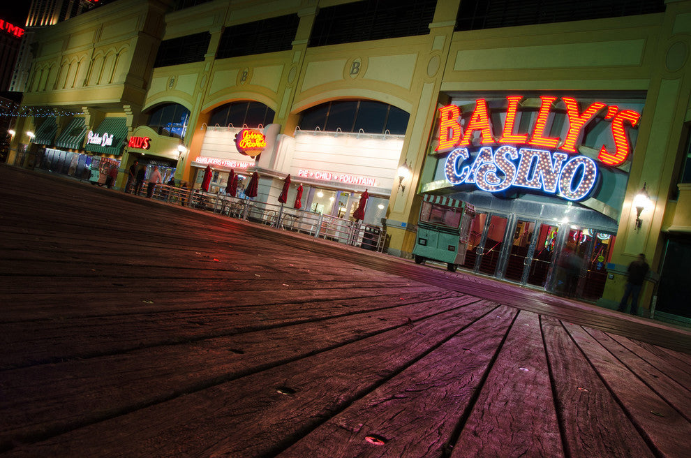 Low on the Boards Night Photography Unframed Wall Art Print, 24" X 36"