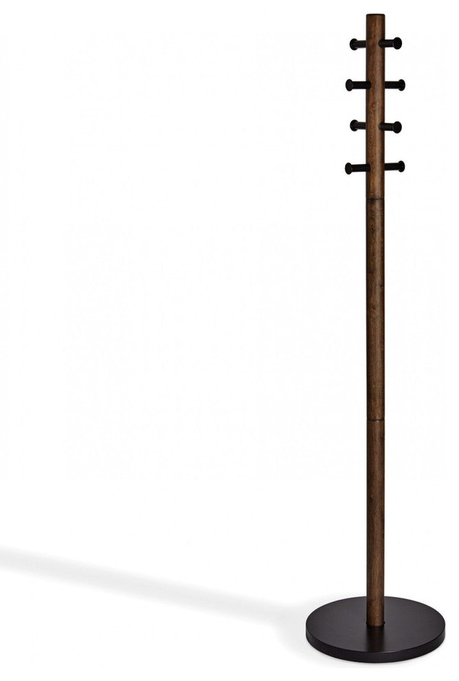 Pillar Coat Rack, Black