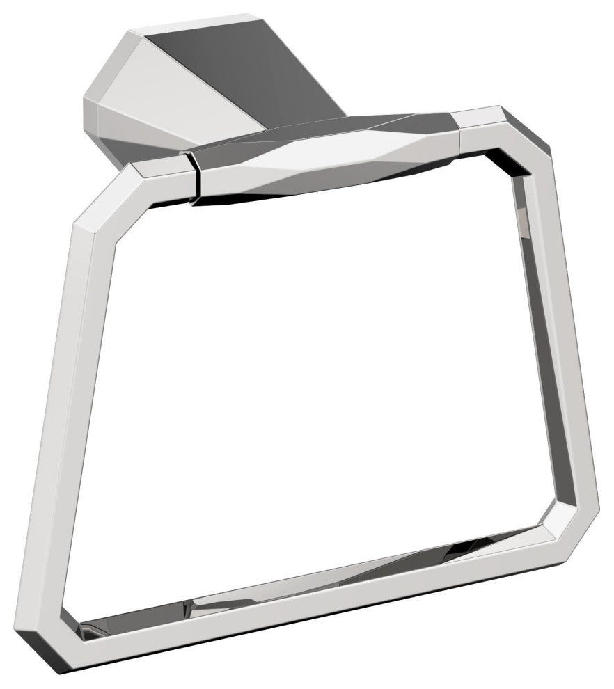 Amerock St. Vincent Contemporary Towel Ring, Chrome