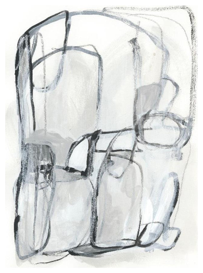 Curated visual reference: Preventing Canvas Entanglements With Dogs Reference: Giant Art 72X54 Entanglements I Fine Art Giant Canvas Print
