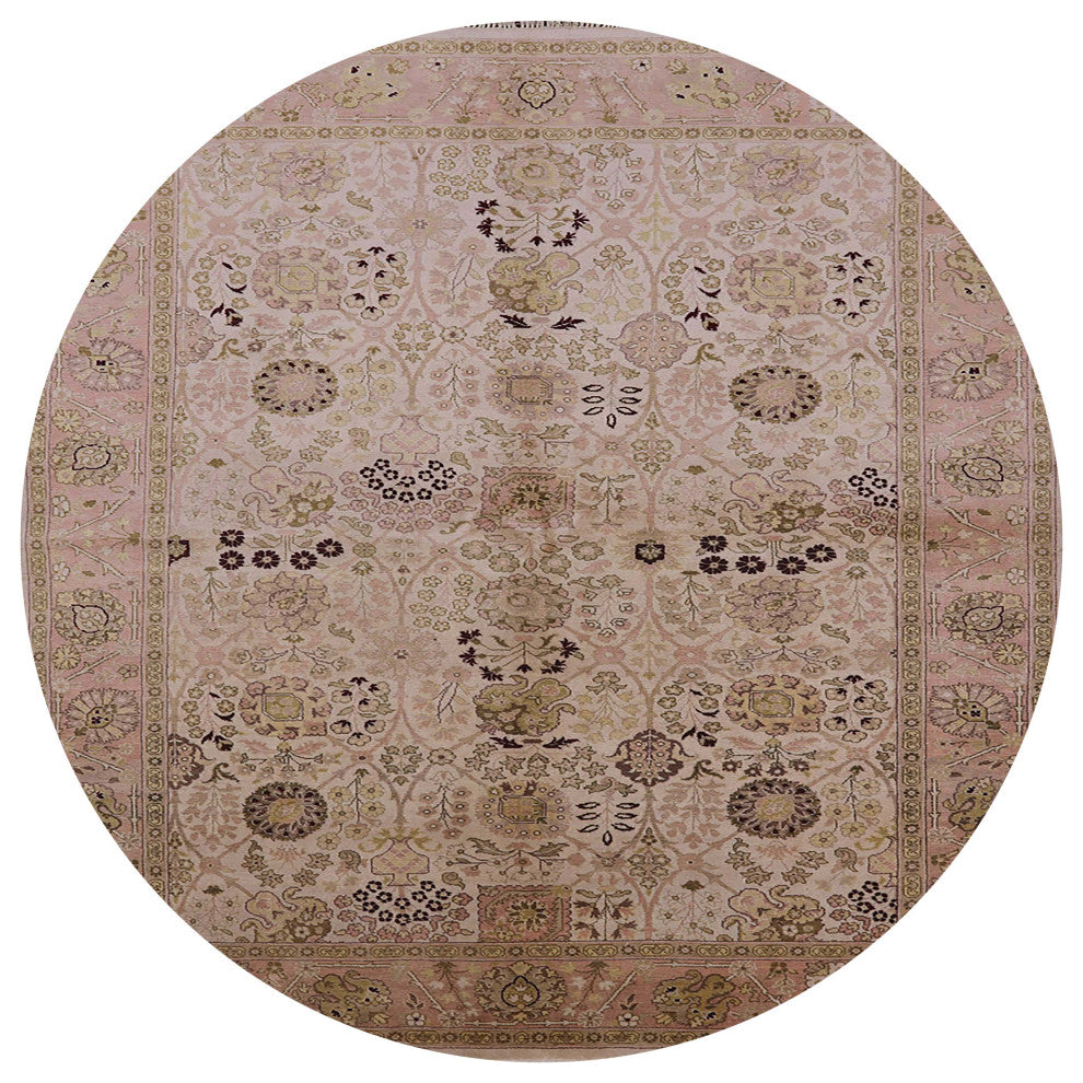 Ahgly Company Indoor Round Mid-Century Modern Area Rugs, 6' Round
