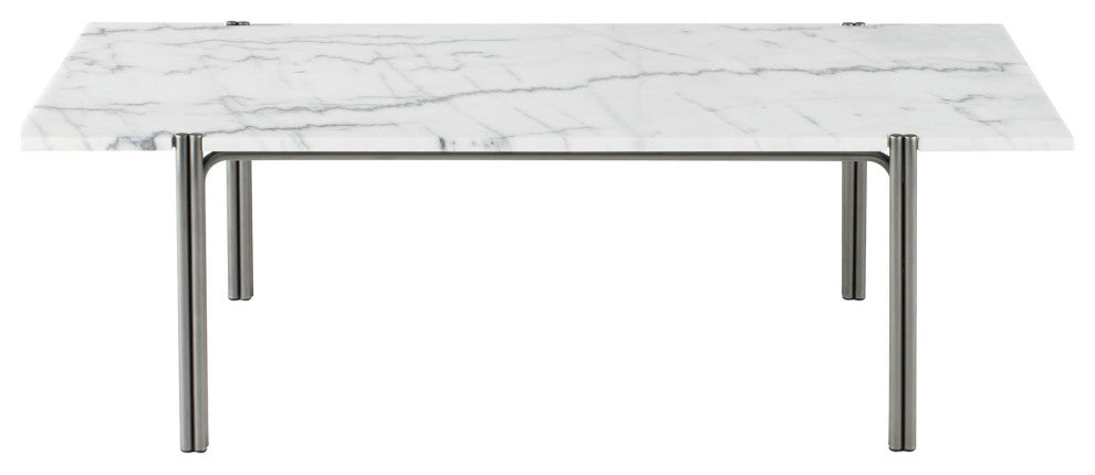 Sussur White Stone Coffee Table, HGNA571