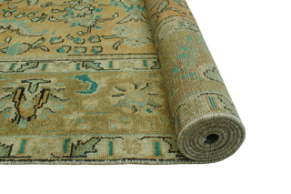 Fine Vintage Distressed Belia Rust/Brown Rug, 9'9 x 11'2