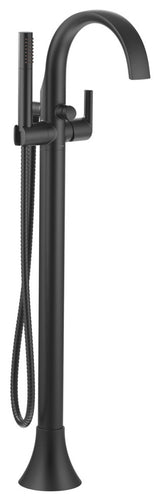 Moen One-Handle Tub Filler Includes Hand Shower, Matte Black