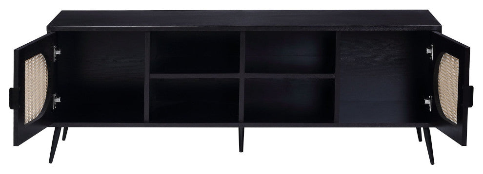 Colson TV Stand, Black Finish