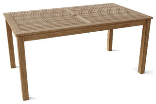 Anderson Teak TB-065DT 65" Wooden Rectangular Table