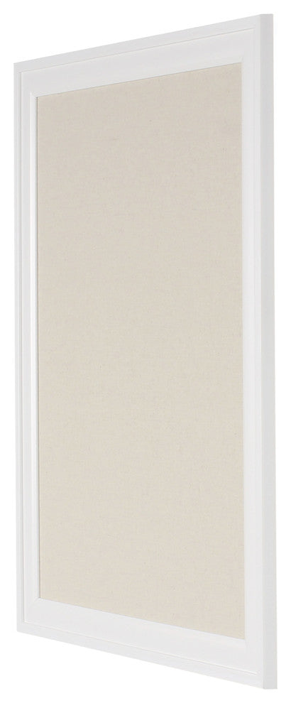 Bosc Framed Linen Fabric Pinboard Wall Organization Board