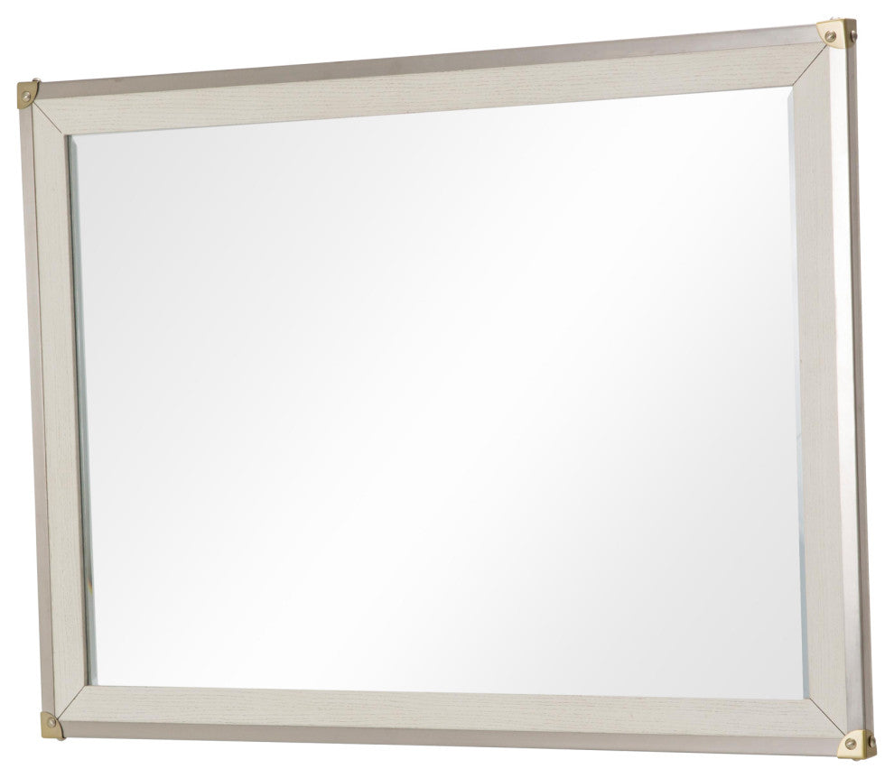 Menlo Station Wall Mirror - Vanilla