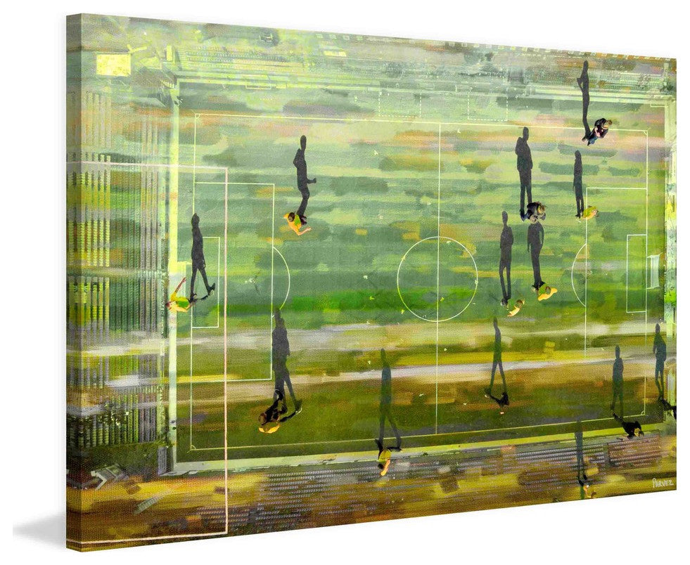 "Field Shadows" Painting Print on Wrapped Canvas, 45"x30"