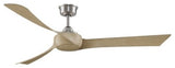 Fanimation Wrap Custom-KIT-64 Wrap Custom 64" 3 Blade Indoor / - Brushed Nickel
