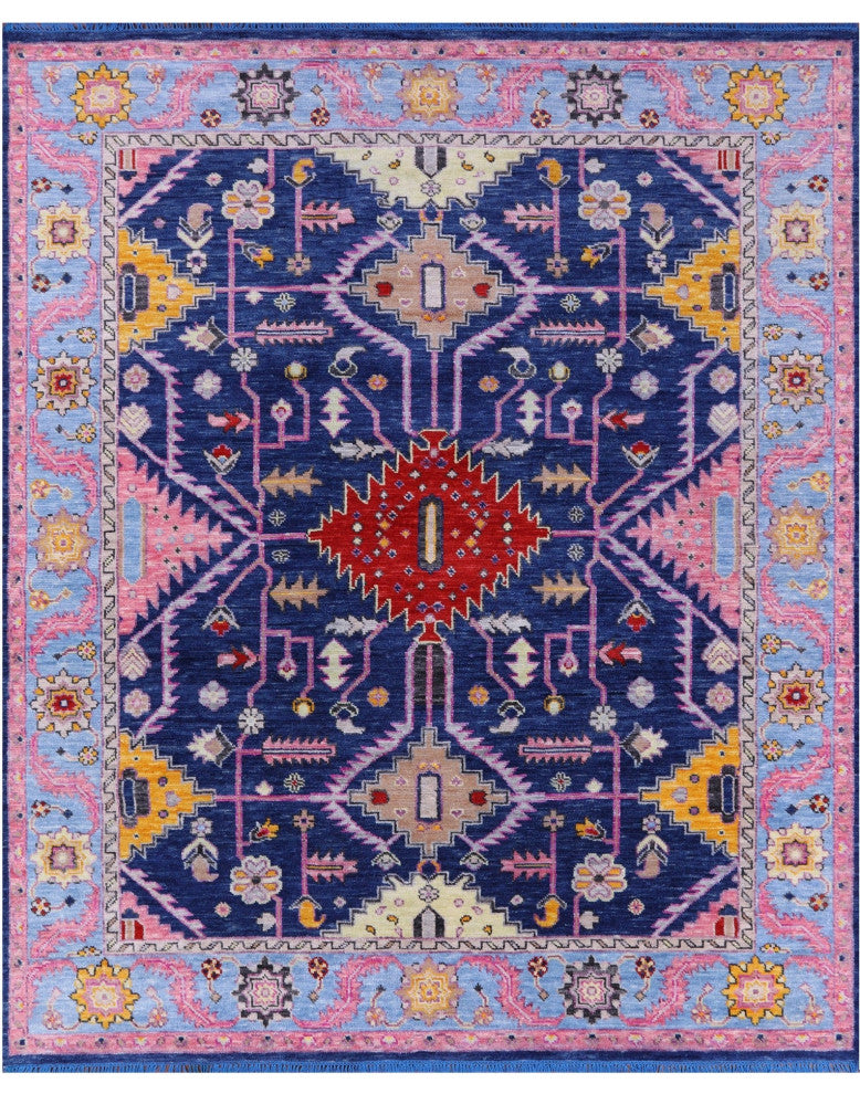 Kazak Handmade Wool Rug 8' 3" X 10' 1" - Q15860