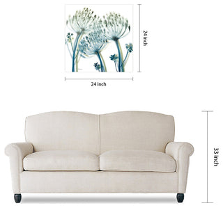 "Unfocused Beauty2"Frameless Free Floating Panel Graphic Wall Art, 24"x24"