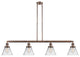 Innovations Lighting 214-Ac-G42-Led 4 Light Dimmable Led Island Light