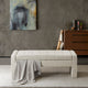 Madison Park Gillian Soft Close Storage Bench, Cream