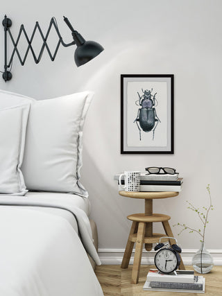"Armored Bug" Framed Painting Print, 24"x36"