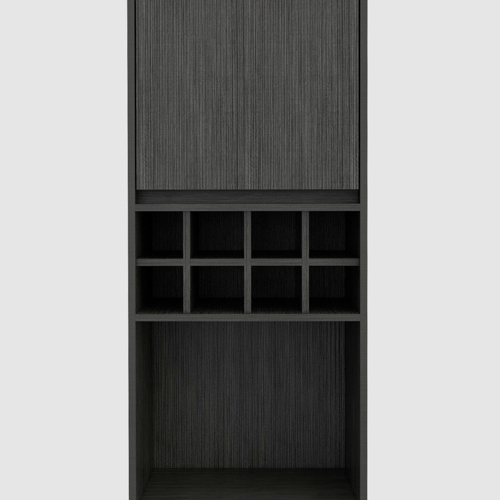 Talmage High Bar Cabinet, Smokey Oak