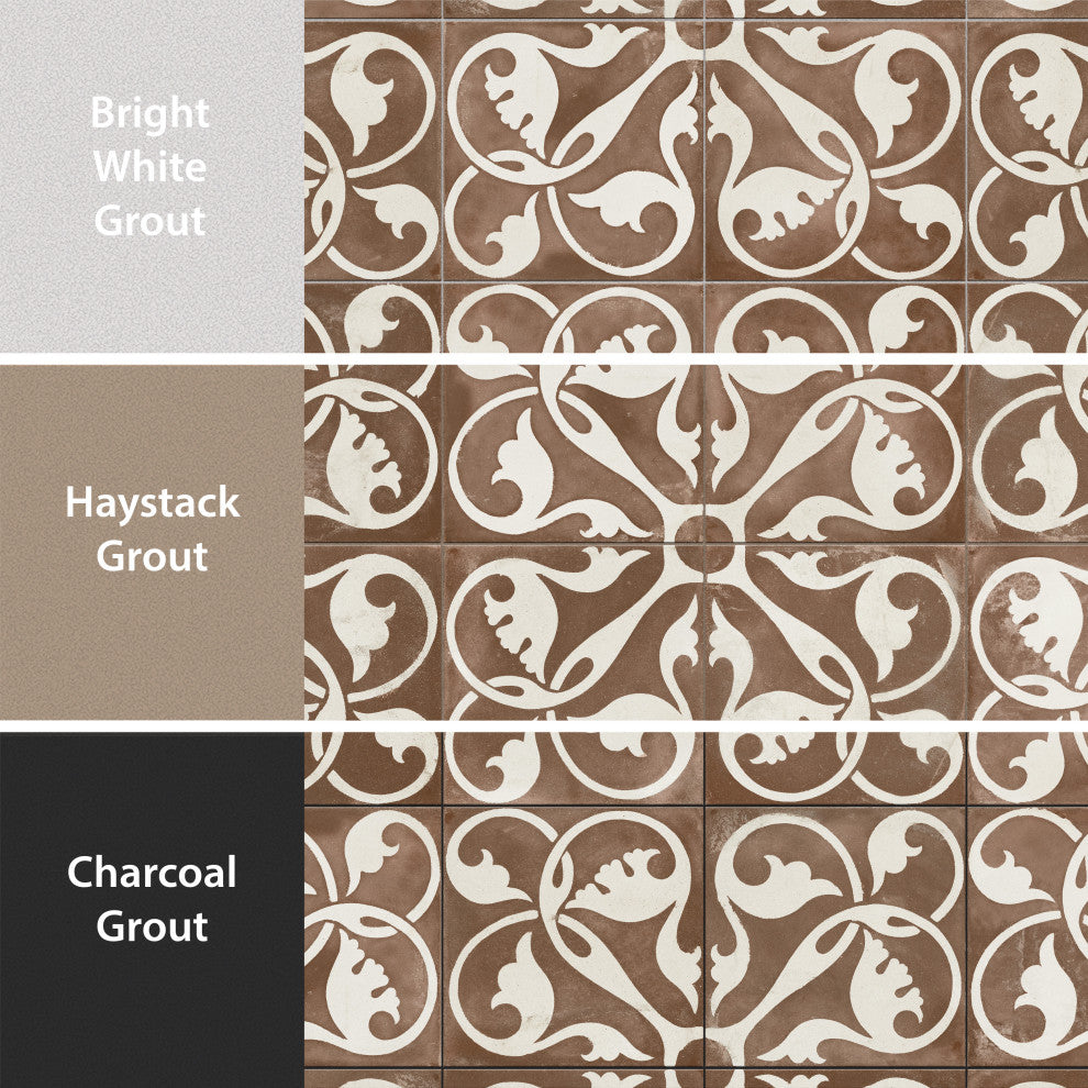 Kings Nouveau Ruby Ceramic Floor and Wall Tile