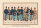 Uniforms (10 Infantry Figures), 1899- Fine Art Giclee Print 24" x 36"