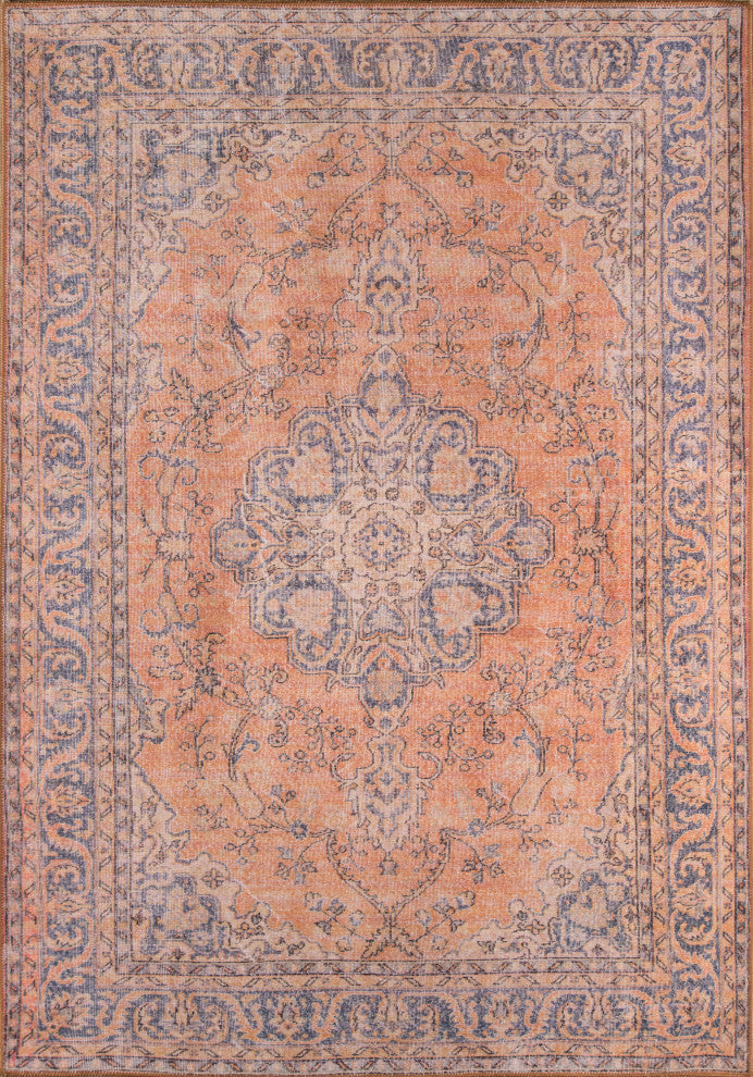 Momeni Afshar AFS11 Area Rug, Copper, 7'6"x9'6"