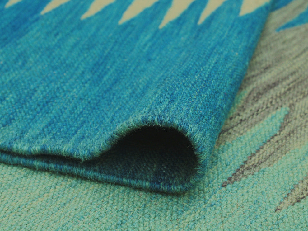 Winchester Kilim Leslee Blue Rug