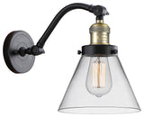 INNOVATIONS LIGHTING 515-1W-BAB-G42-LED Large Cone 1 Light Sconce