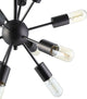 Black Spectrum Metal Chandelier
