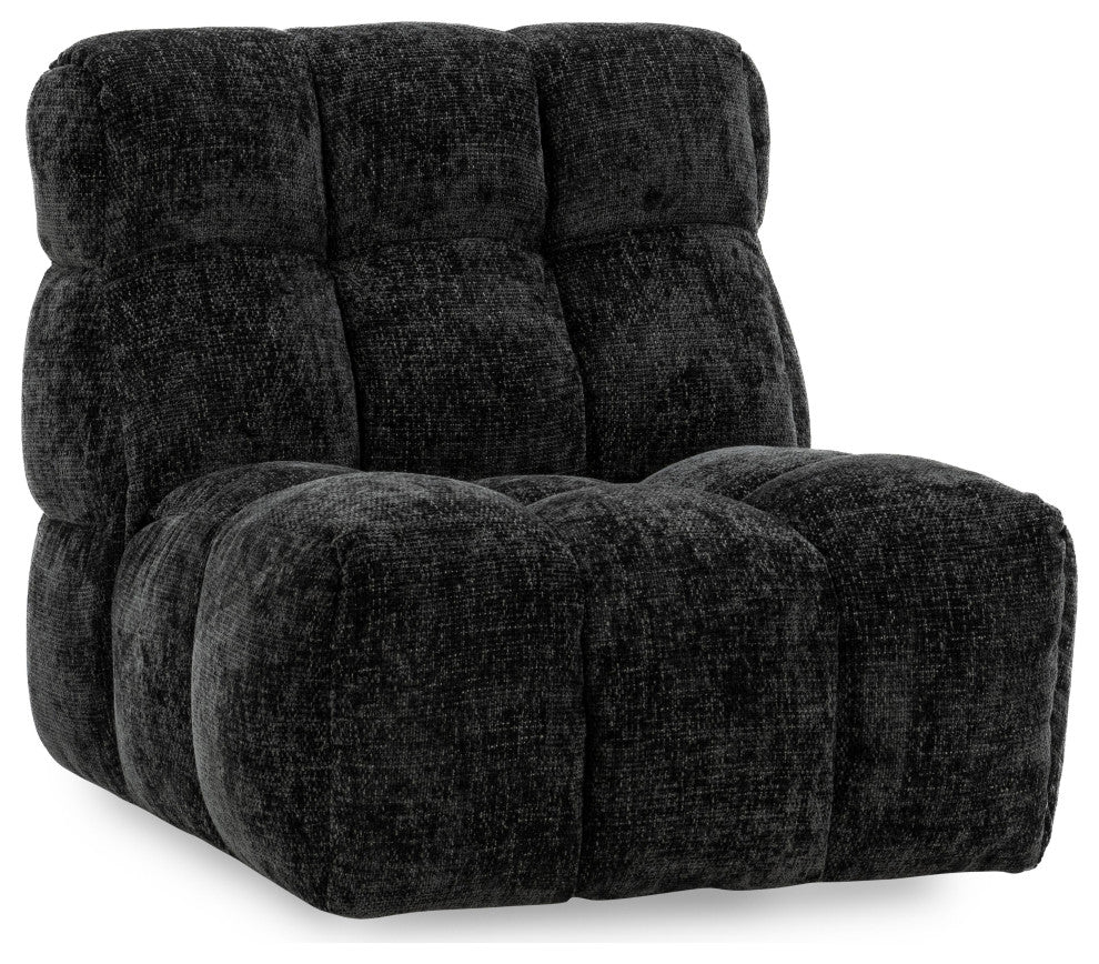 Roba Upholstered Fabric Swivel Lounge Chair